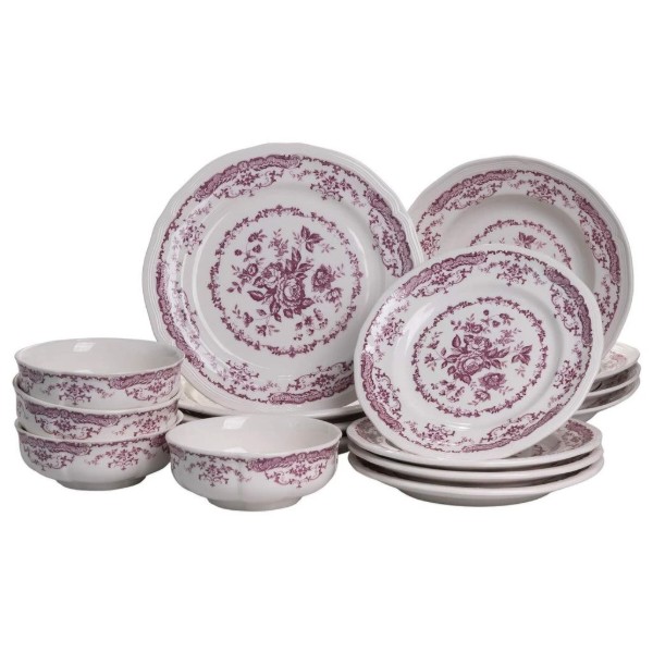 Фото - Столовый сервиз Yiwu Bitossi 16 пр. (YY78-2A)