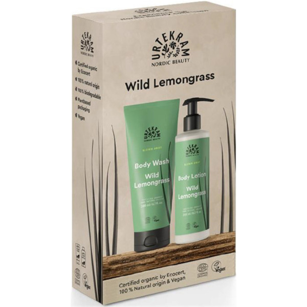 Фото - Подарунковий набір для догляду за тілом Urtekram Дикий Лемонграс (1001143)