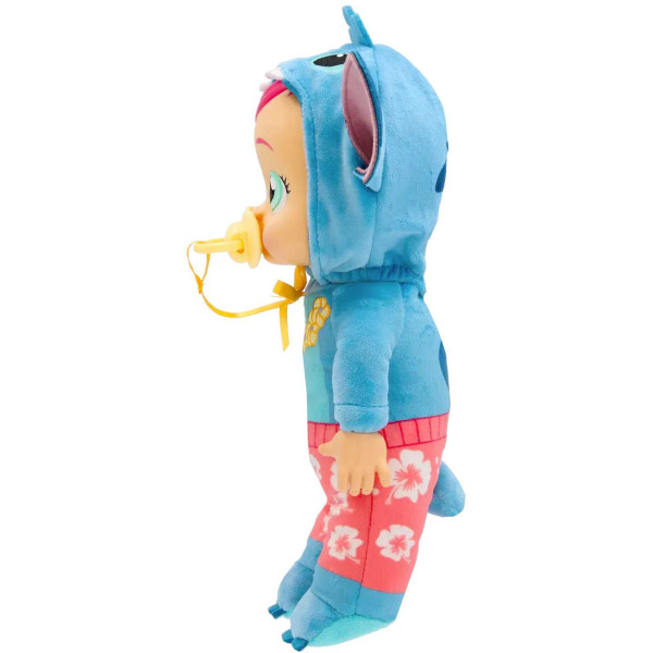 Фото - Интерактивный пупс Cry Babies CB. Нежные объятия. DISNEY Плакса Стич Гавайи 25 см (925564)
