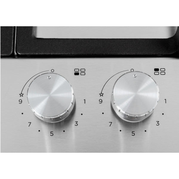 Фото - Варильна поверхня газова Interline HGS 763 FGT XM FLAME