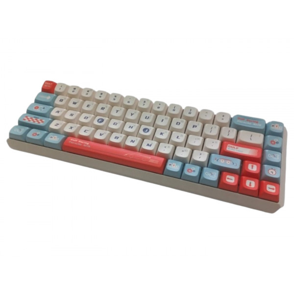 Фото - Клавіатура бездротова ігрова Motospeed Darmoshark K5 Gateron Silver Pro Custom (dmk5cgspro)