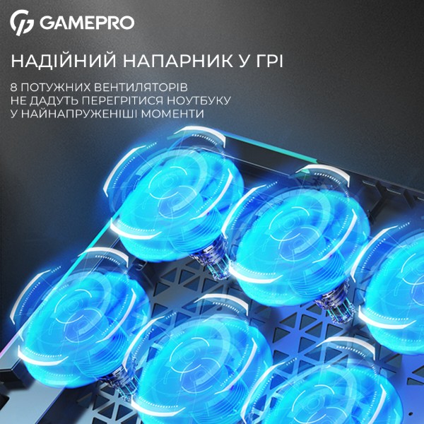 Фото - Подставка под ноутбук охлаждающая GamePro CP795