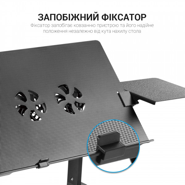 Фото - Підставка під ноутбук охолоджуюча OfficePro CD1230 Black