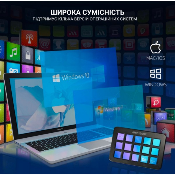 Фото - Пульт управления трансляцией Fifine Stream Deck D6