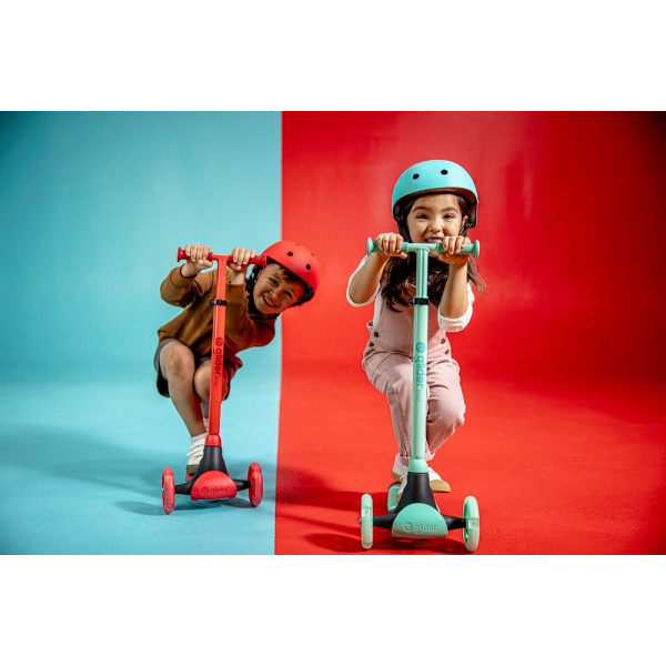 Фото - Триколісний самокат YVolution YGlider Kiwi Зеленый (Y101259)