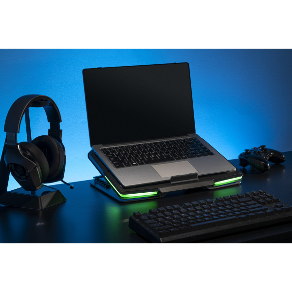 Фото - Підставка під ноутбук охолоджуюча GamePro CP1540 RGB