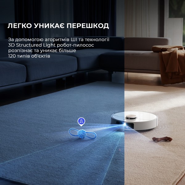 Фото - Робот-пылесос моющий Dreame Bot X40 Ultra Complete White (RLX63CE-2-Wh)
