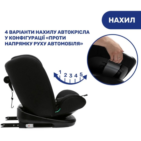 Фото - Автокрісло Chicco Mokita i-Size, гр. 1/2/3, кол.95 (87033.95)