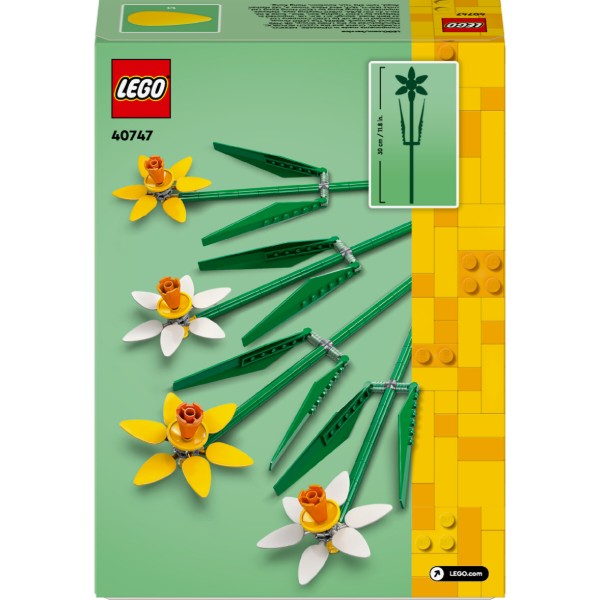 Фото - Конструктор LEGO Botanicals Нарциссы (40747)
