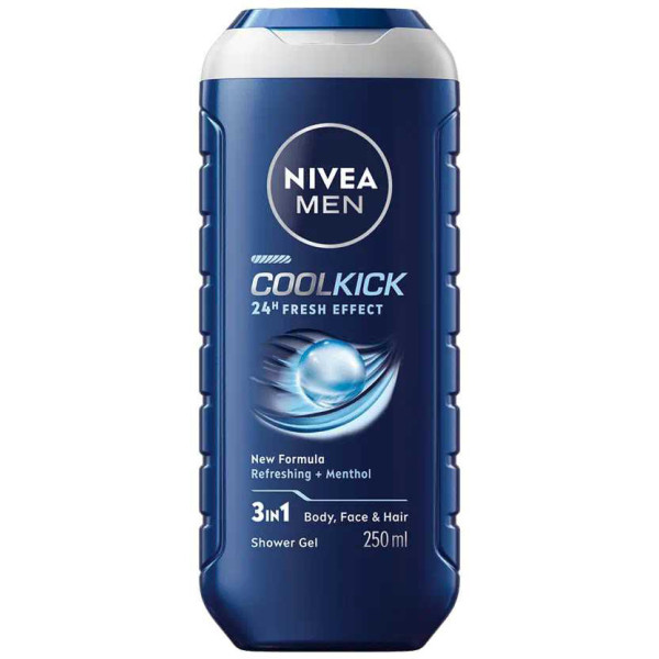 Фото - Гель для душу NIVEA COOL KICK  3в1 250 мл