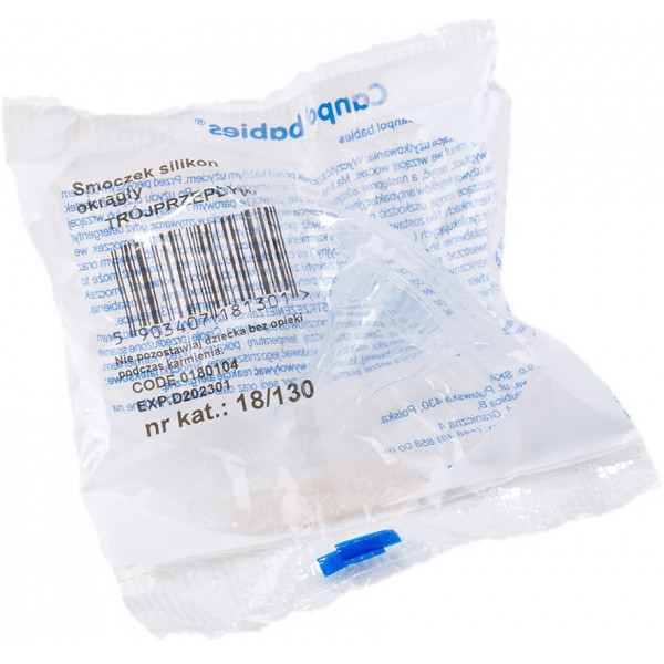 Фото - Середній потік соска дитяча силіконова Canpol babies змінний потік (18/130)