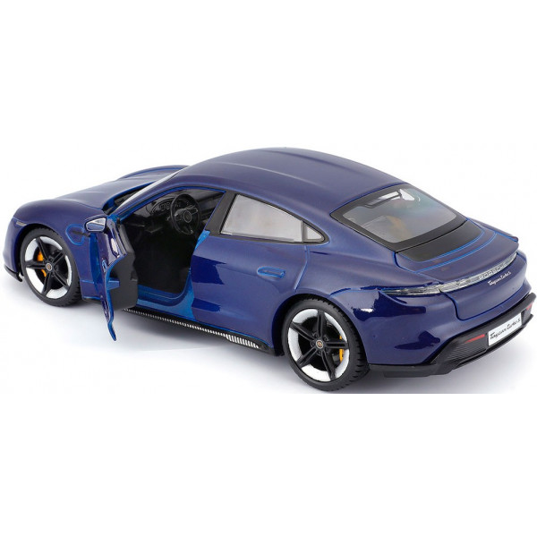 Фото - Автотранспорт Bburago PORSCHE TAYCAN TURBO S (асорті синій, білий, 1:24) (18-21098)