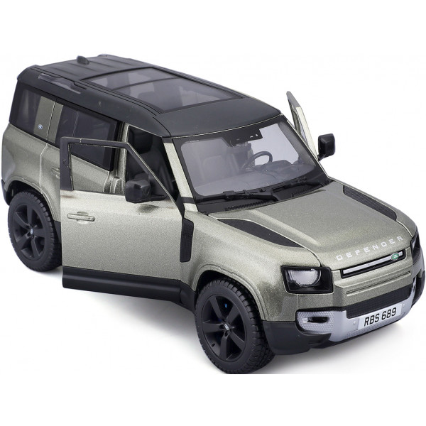 Фото - Коллекционная машинка 1:24 Bburago Land Rover Defender 110 (2022) (1:24) (18-21101)