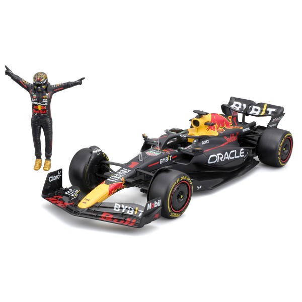 Фото - Коллекционный легковой транспорт Bburago RED BULL RACING RB19 в ассортименте (18-28036)