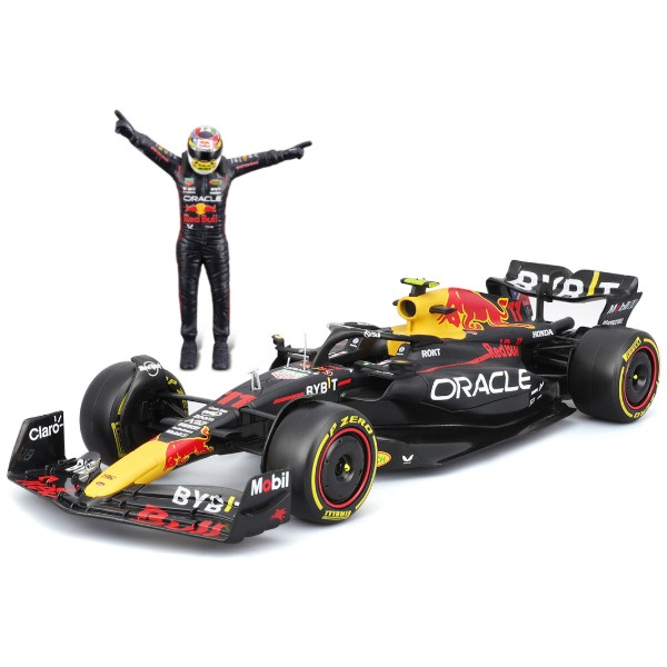 Фото - Коллекционный легковой транспорт Bburago RED BULL RACING RB19 в ассортименте (18-28036)