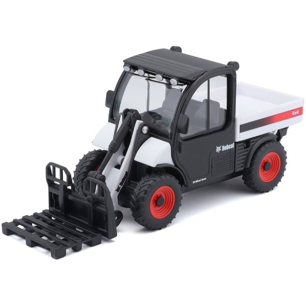 Фото - Наземна будівельна техніка Bburago НАВАНТАЖУВАЧ BOBCAT TOOLCAT 5600 (10 cm) (18-31806)
