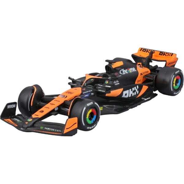 Фото - Коллекционная машинка 1:43 Bburago MCLAREN F1 MCL38 2024 в ассортименте (18-38214)