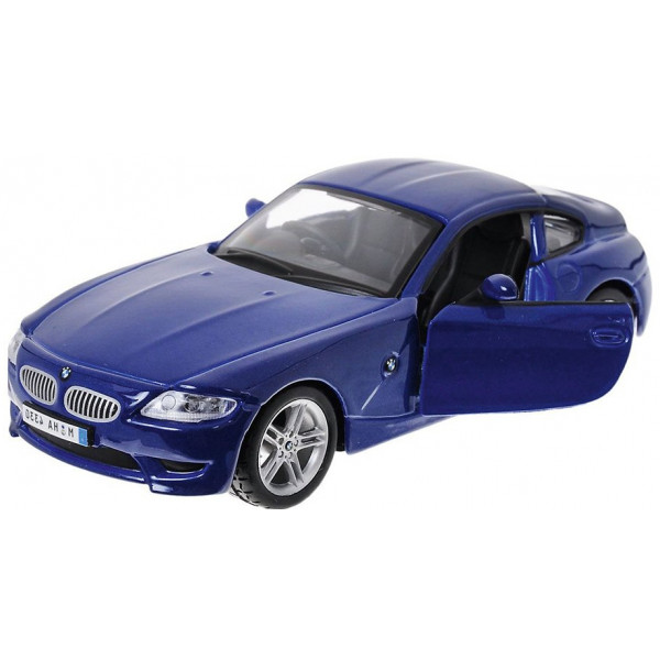 Фото - Колекційна машинка 1:32 Bburago Автомодель - BMW Z4 M COUPE (синій металік, 1:32) (18-43007)