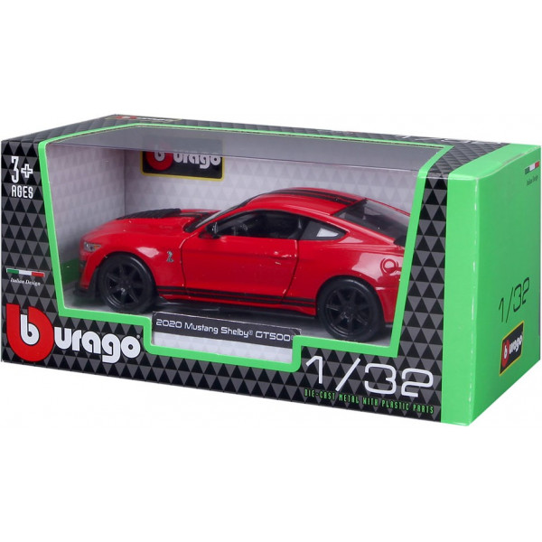Фото - Колекційна машинка 1:32 Bburago Ford Shelby GT500 1:32 (18-43050)