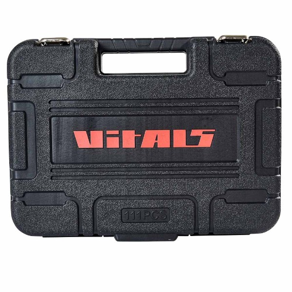 Фото - Набор торцевых головок VITALS 1/4″, 1/2″ 111 шт. Master Impact + Superlock (186169)