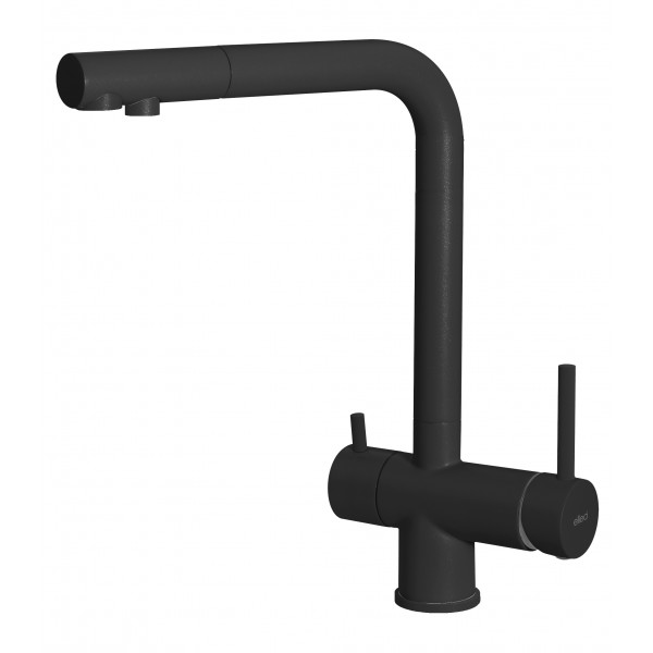 Фото - Смеситель кухонный Elleci TOURMALINE T01 black 86