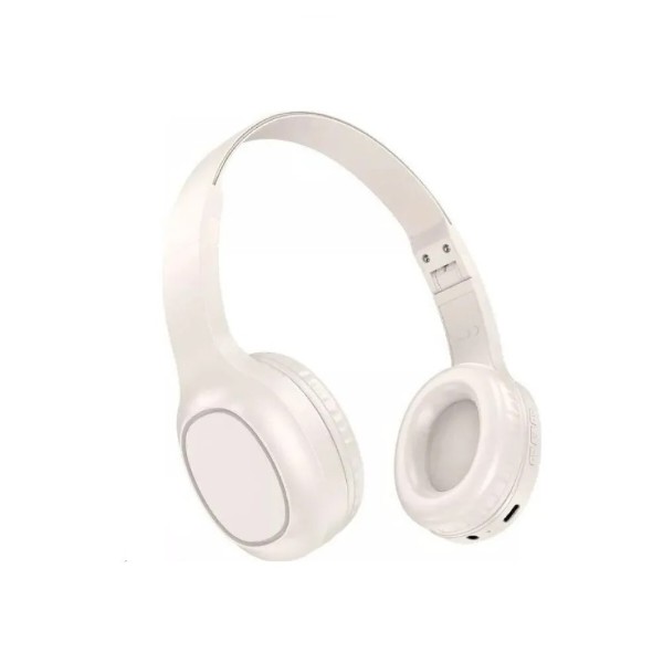 Фото - Навушники повнорозмірні бездротові HOCO W46 Charm BT headset Milky White (6942007601702)