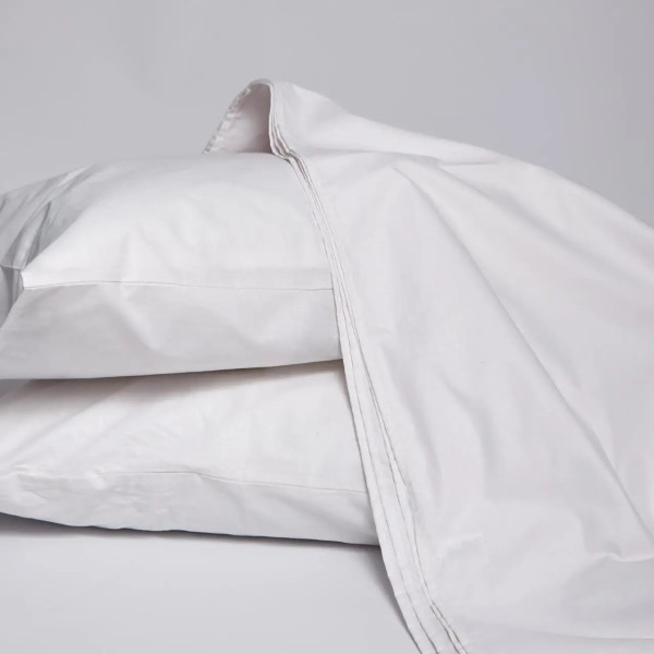 Фото - Комплект постільної білизни Moon&Star Бязь Gold Люкс White Glow 200х220 нав. 40х60 см 2 шт. (MS-880000498)