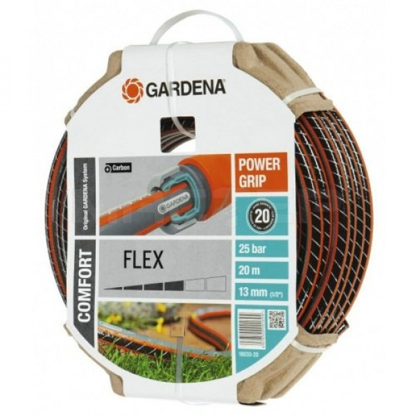 Фото - Шланг поливочний Gardena Flex 13 мм (1/2'') 20 м (18033-20.000.00)