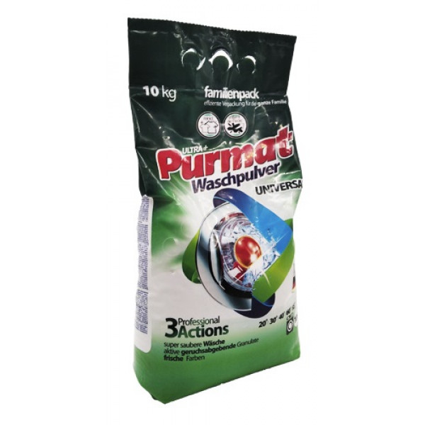 Фото - Пральний порошок Purmat Universal 10 кг (4260418932966)