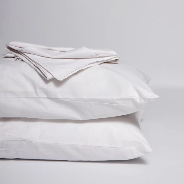 Фото - Комплект постільної білизни Moon&Star Бязь Gold Люкс White Glow 200х220 нав. 40х60 см 2 шт. (MS-880000498)