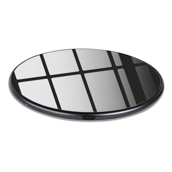 Фото - Бездротовий зарядний пристрій Ailink Slim Pad Premium Glass (AI-Slim2bk)