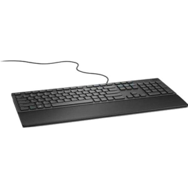 Фото - Клавиатура проводная Dell KB216 Ukrainian Qwerty Black (580-AHHE-08)