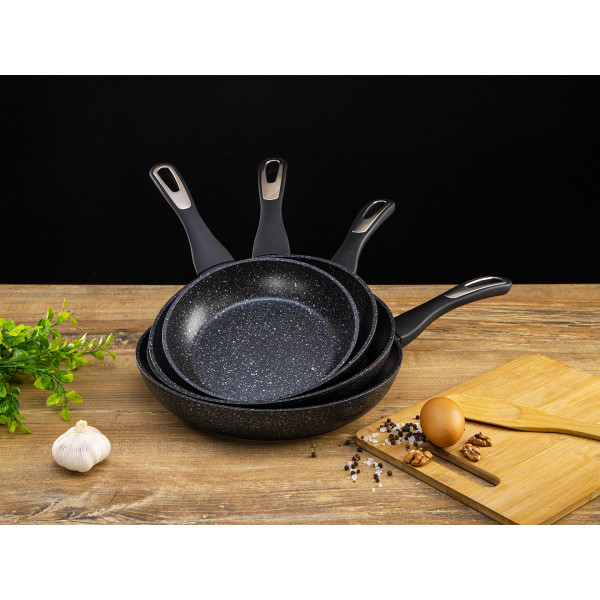 Фото - Сковорода універсальна Aureti Titanium 26 см (AU-403-26)