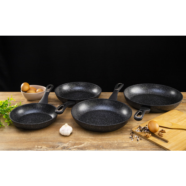 Фото - Сковорода універсальна Aureti Titanium 26 см (AU-403-26)