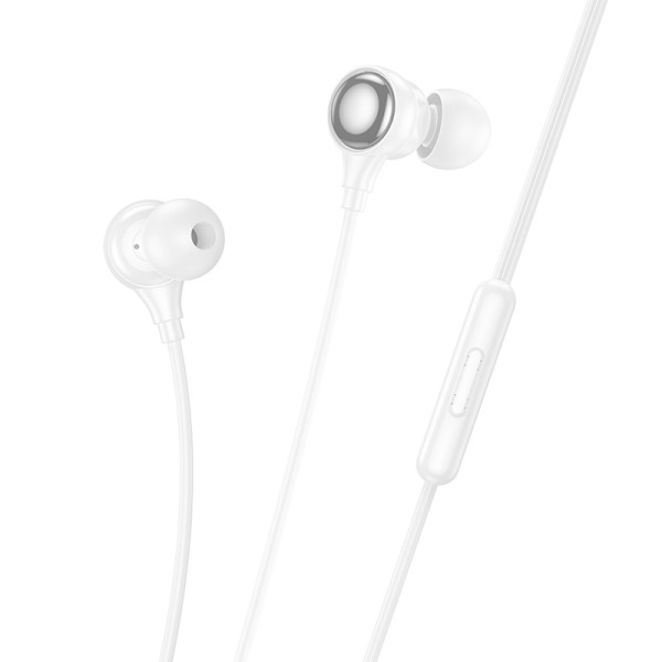 Фото - Навушники вкладиші дротові HOCO M116 White (6942007644969)