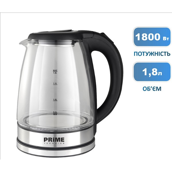 Фото - Электрический чайник Prime Technics PKG 1808 B