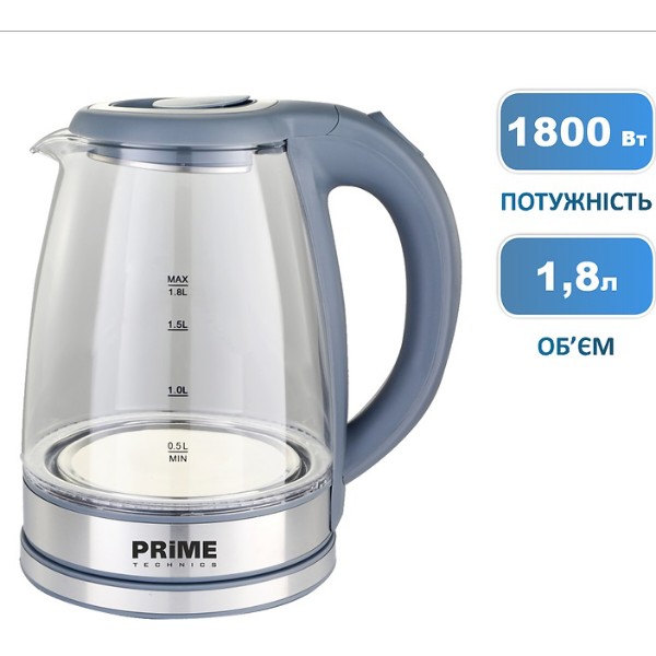 Фото - Електричний чайник Prime Technics PKG 1808 G