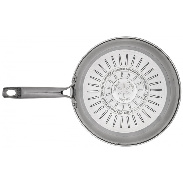 Фото - Набір посуду Tefal G732SA55 Duetto+ 10 пр. со сковородой (кастр. 6,0/5,0/2,5/1,5 л., ковш 1,5 л б/кр, сковорода 26 см)