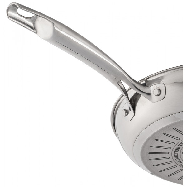 Фото - Набір посуду Tefal G732SA55 Duetto+ 10 пр. со сковородой (кастр. 6,0/5,0/2,5/1,5 л., ковш 1,5 л б/кр, сковорода 26 см)