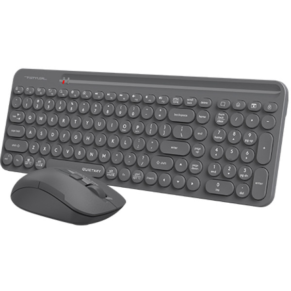 Фото - Клавіатура + миша бездротова A4tech FG3300 Air2 (Grey)