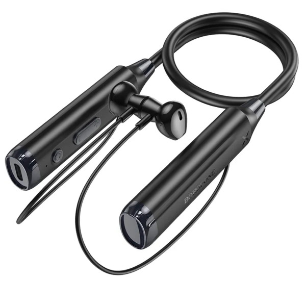 Фото - Навушники вкладиші бездротові BOROFONE BE64 Black (6941991103704)