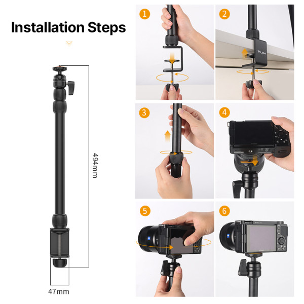 Фото - Штатив Ulanzi Vijim Camera Desk Mount (UV-2731 LS10)