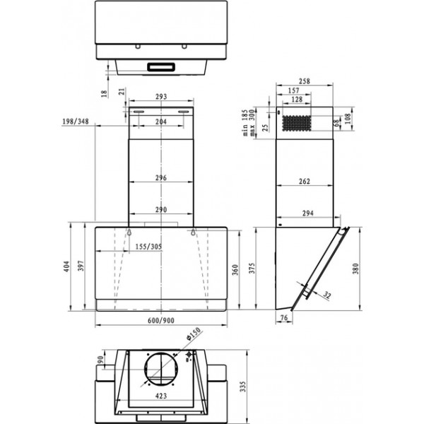 Фото - Комплект техники Gorenje Варочная панель + Витяжка встраиваемая Gorenje GTW641KB + WHI649EXBG