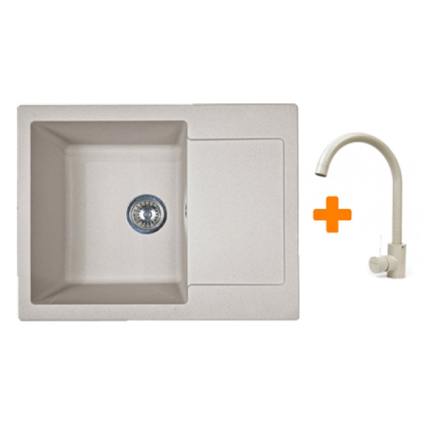 Фото - Мойка кухонная+смеситель Adamant Minimal Avena (1824296912306)