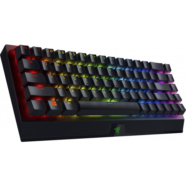 Фото - Клавіатура бездротова ігрова Razer BlackWidow V3 Mini Hyperspeed, Yellow Switch RU (RZ03-03890700-R3R1)