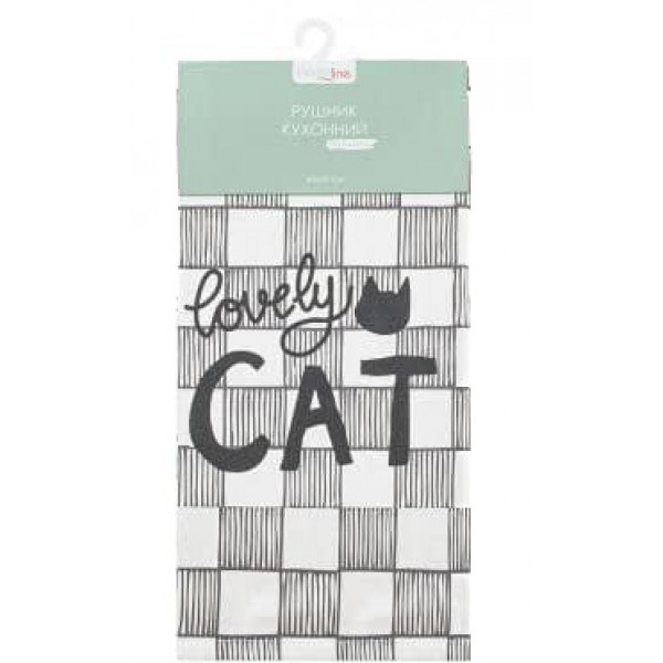 Фото - Рушник кухонний Home Line 40Х60 LOVELY CAT (182816)