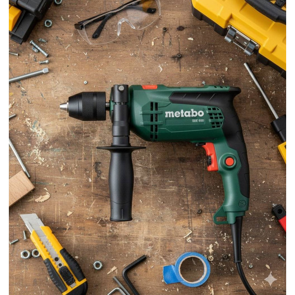 Фото - Ударная дрель Metabo SBE 650 (600742850)