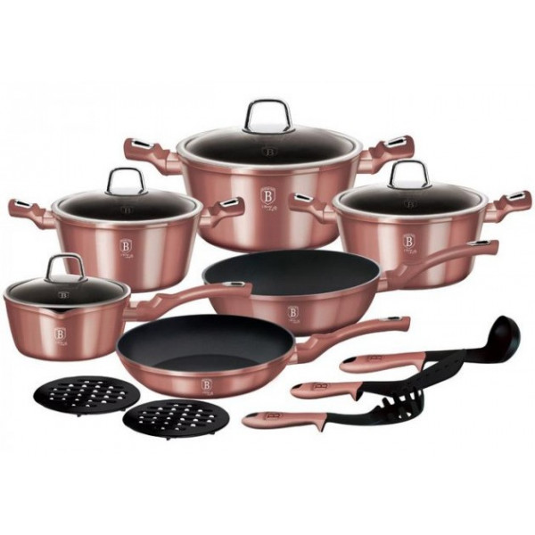 Фото - Набір посуду BerlingerHaus 15 пр. (BH 6045) Фото - Набір посуду BerlingerHaus 15 пр. (BH 6045)