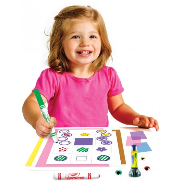 Фото - Набор для рисования Crayola Mini Kids "24 часа развлечений" (256721.004)