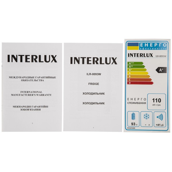 Фото - Уцінка - Холодильник INTERLUX ILR-0093W #